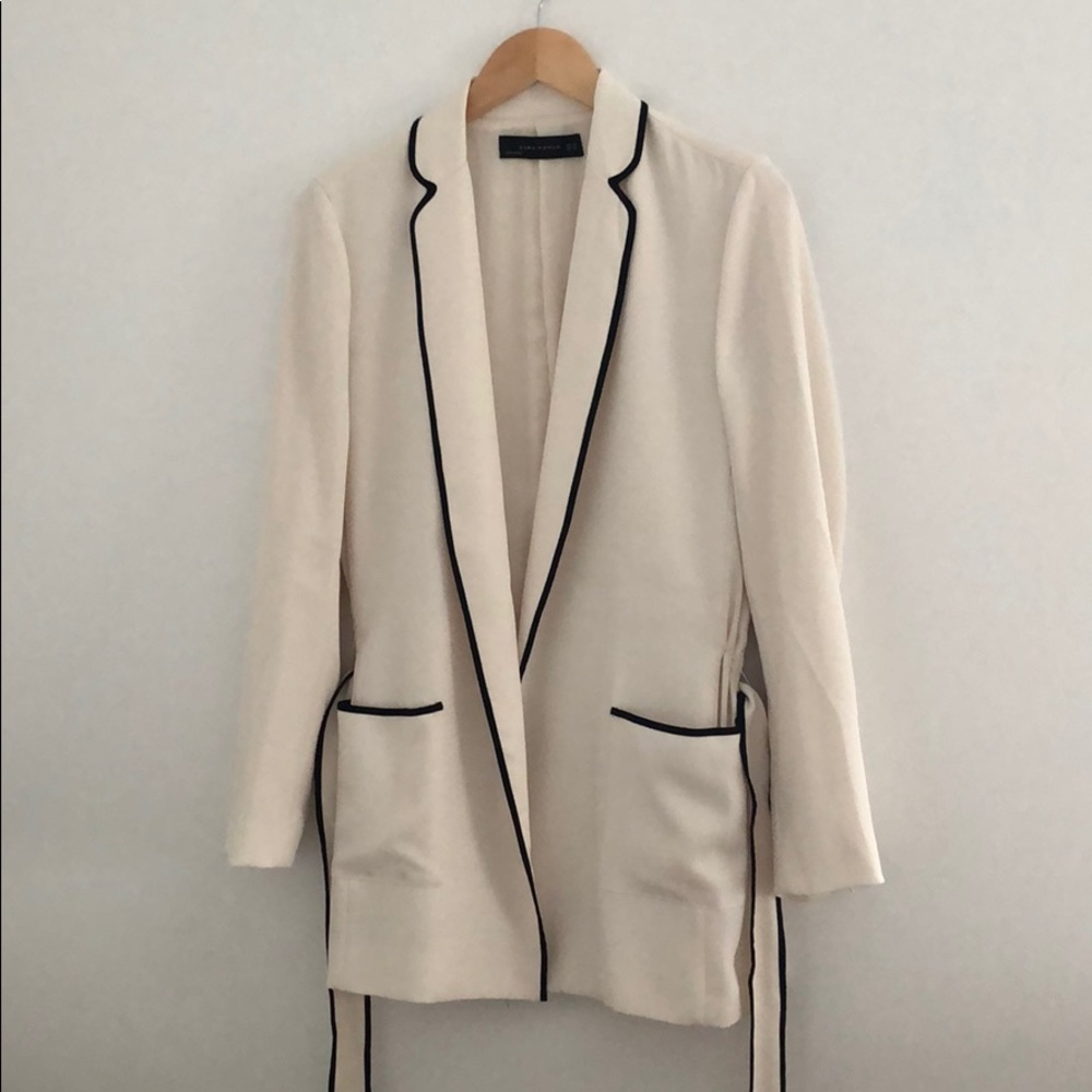 Zara Belted Blazer